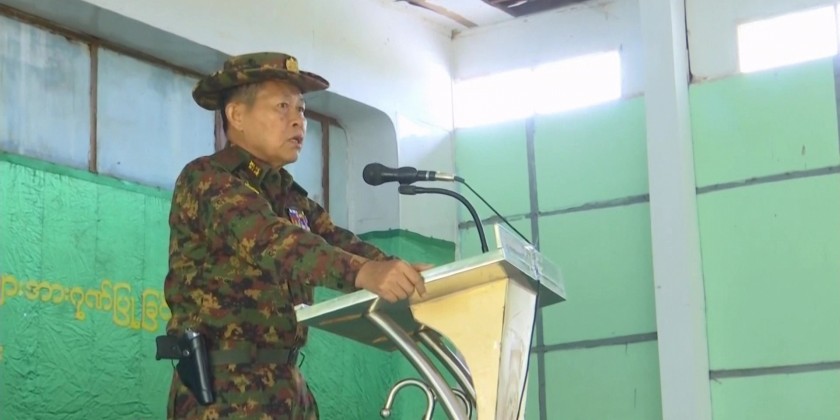Inspection tour in Naungcho : SAC Vice Chairman made inspection tour in Naungcho