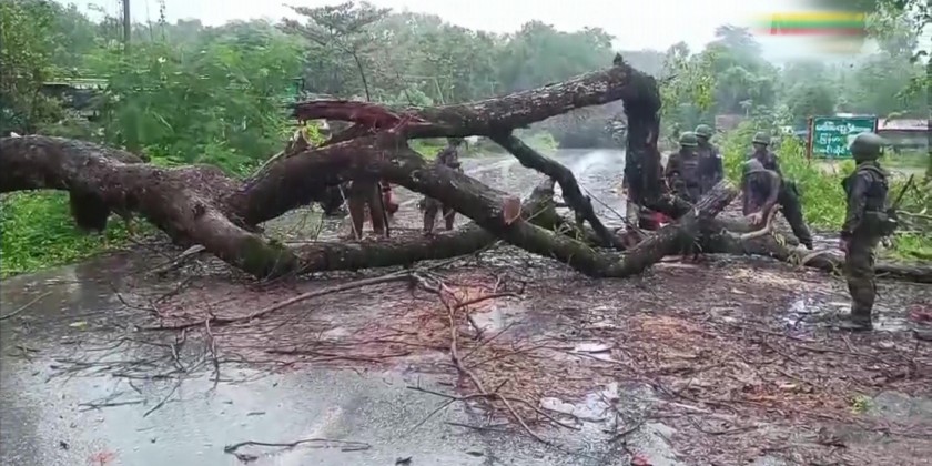 Re-controling Asia Highway: Tatmadaw columns gained control of Asia Highway