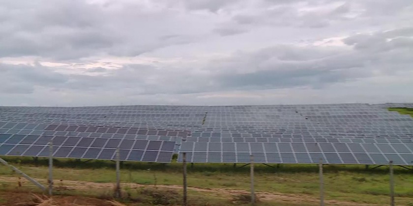 Inspection of Solar Power Plant: MoEP UM inspected solar power plant in Minbu
