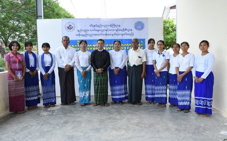 အစိုးရနည်းပညာအထက်တန်းကျောင်း(ကျောက်ဆည်)တွင် စာဖတ်ရှိန် မြှင့်တင်ရေး လူငယ်ရေးရာ အသိပညာပေး ဟောပြောပွဲ ကျင်းပ