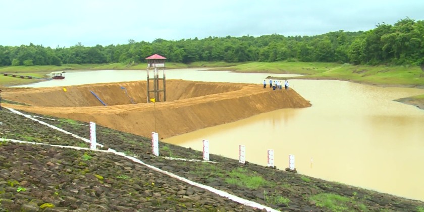 Renovation Works: Repairs of Ottarathiri Reservoir inspected
