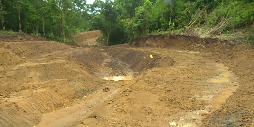 Renovation Works: Repairs of Ottarathiri Reservoir inspected