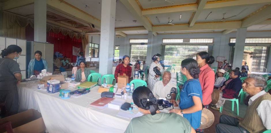 နောင်ချိုမြို့၊ အမှတ် (၁) အခြေခံပညာအထက်တန်းကျောင်း၌ ကျောင်းစတင်တက်ရောက်ခြင်းနှင့် ယာယီဆေးရုံ၌ ကျန်းမာရေးစောင့်ရှောက်မှုလုပ်ငန်းများ ဆက်လက်ဆောင်ရွက်