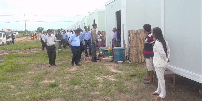 Temporary Accommodation: Relocation of staff affected by the earthquake