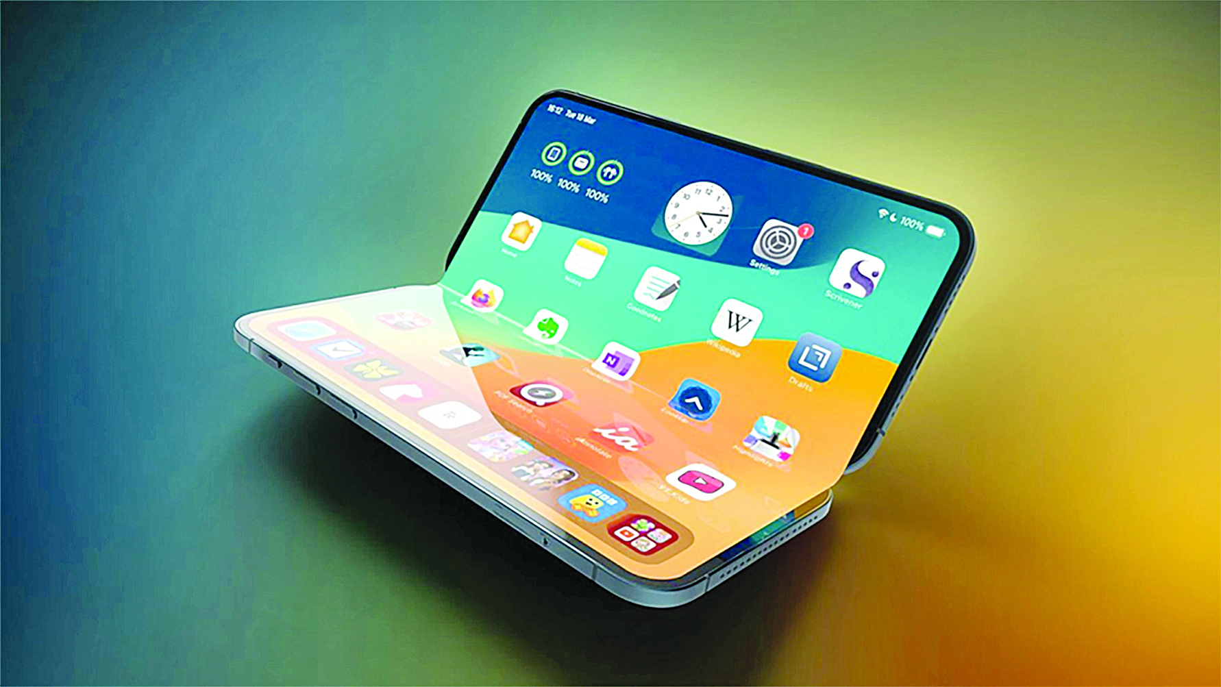 iPhone 18 နဲ့အတူပွဲထွက်လာမယ့် iPhone ခေါက်ဖုန်းရှေ့ပြေးပုံစံကို စမ်းသပ်နေ