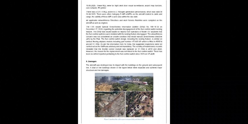 Indian authorities release preliminary report on Air India crash