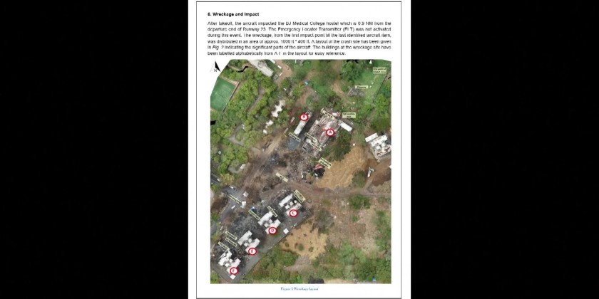 Indian authorities release preliminary report on Air India crash