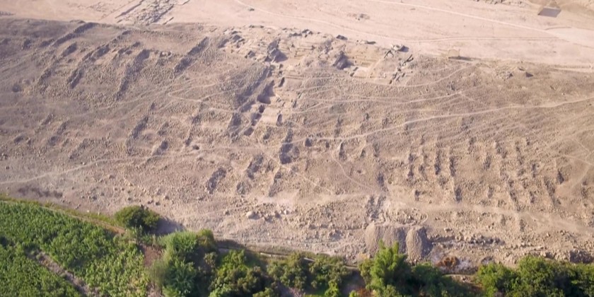 Archaeologists release images of a 3,800-year-old city in Peru