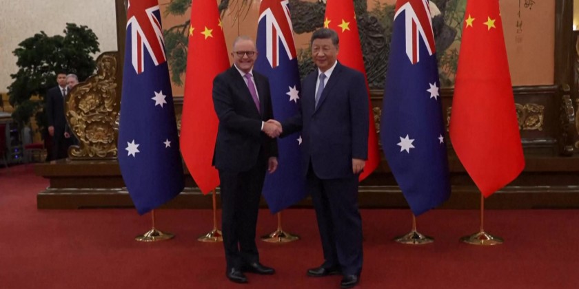 Australia's Albanese meets China's Xi in Beijing
