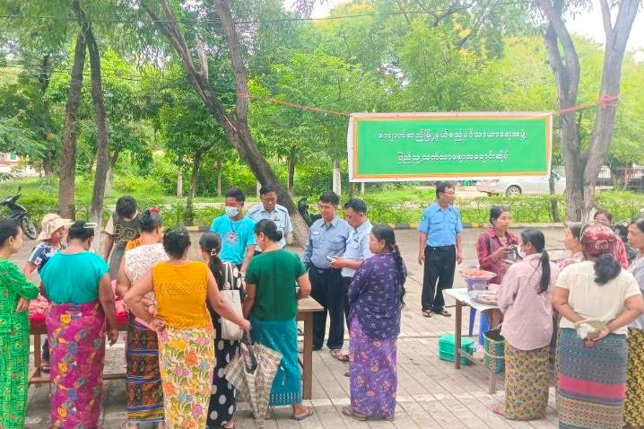 ရွေ့လျားစနစ်ဖြင့် ပြည်သူ့သက်သာဈေးဖွင့်လှစ်၍ အခြေခံ စားသောက်ကုန်များအား ဈေးနှုန်းချိုသာစွာဖြင့် ရောင်းချပေး
