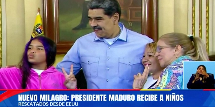 Venezuela receives 7 kids left behind in US after parents deported
