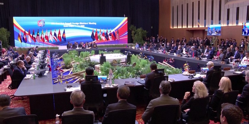 15th East Asia Summit Foreign Ministers' Meeting held in Malaysia