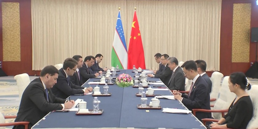 Chinese, Uzbek Foreign Minister meet in Tianjin