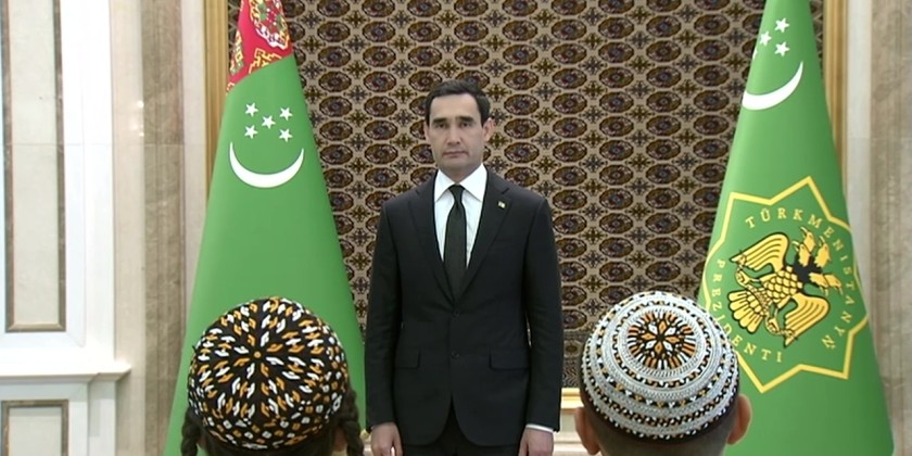 Turkmen President attends grain commitment ceremony