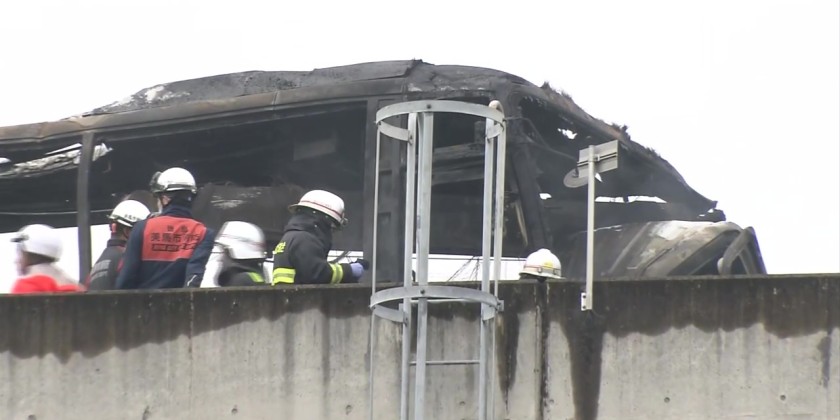 Two dead in highway collision in Japan