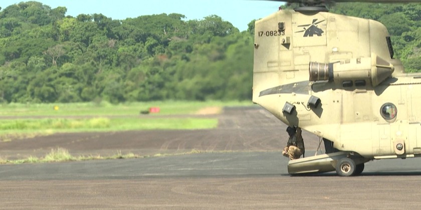US conducts military exercises at Panama Canal