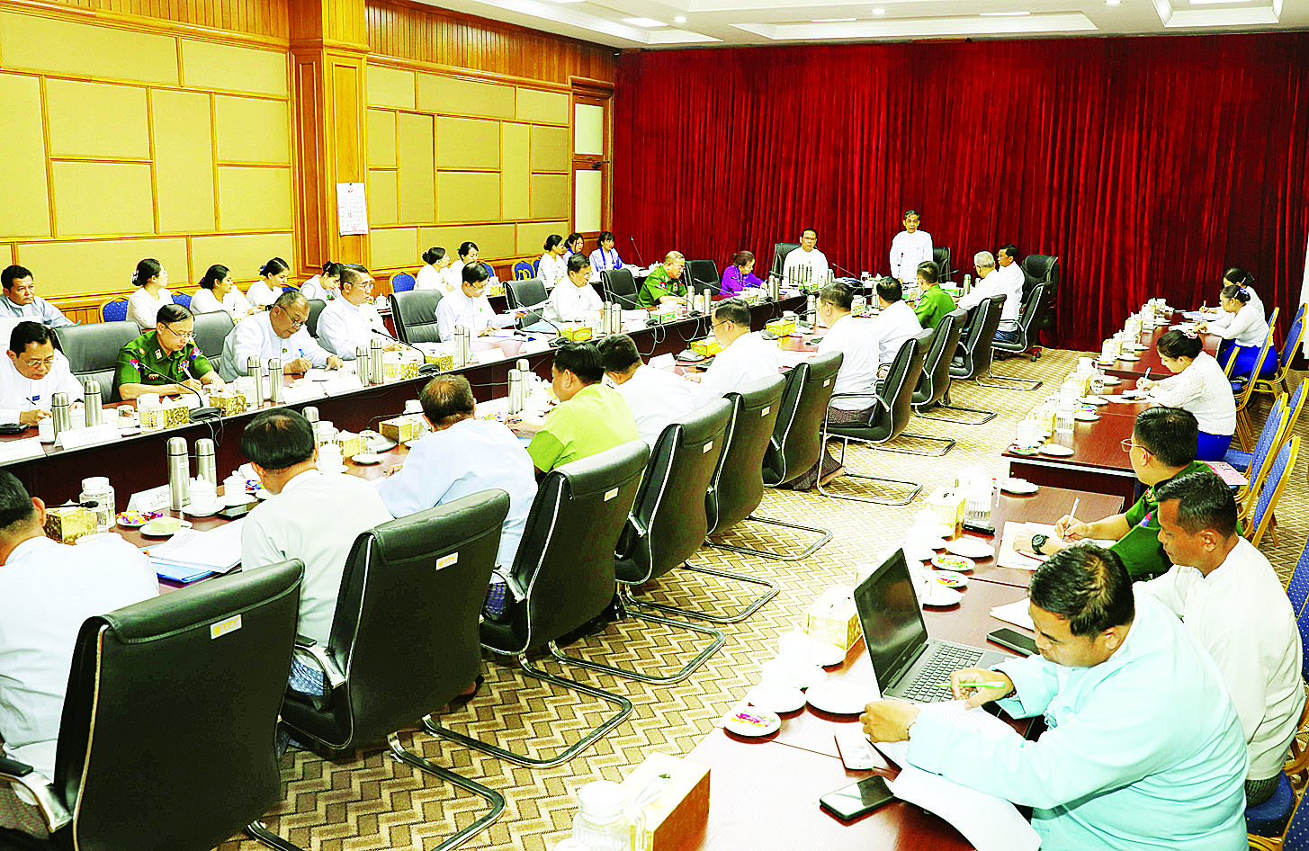 တိုးတက်ခိုင်မာအားကောင်းသည့် လူမှုအသိုက်အဝန်းဖော်ဆောင်ရေး လုပ်ငန်းကော်မတီ ဒုတိယအကြိမ်ညှိနှိုင်းအစည်းအဝေးကျင်းပ