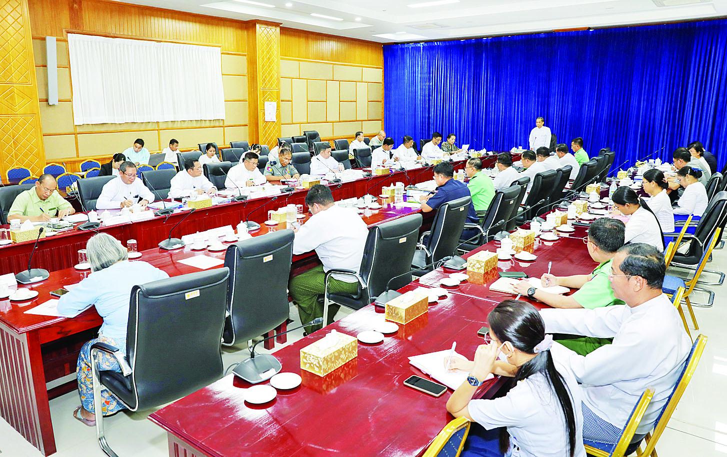 တိုးတက်ခိုင်မာအားကောင်းသည့် လူမှုအသိုက်အဝန်းဖော်ဆောင်ရေး လုပ်ငန်းကော်မတီ တတိယအကြိမ် ညှိနှိုင်းအစည်းအဝေးကျင်းပ