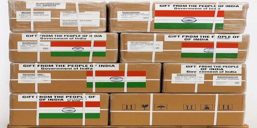 India delivers lifesaving medical aid to Syria