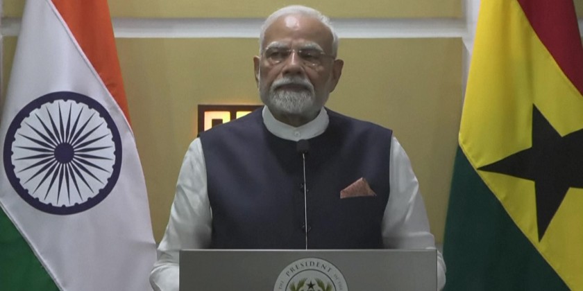 India and Ghana deepen security, economic ties as Modi visits