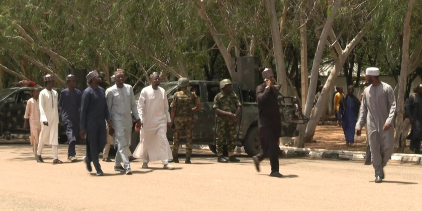 Thousands mourn as former Nigerian president Buhari buried at family compound