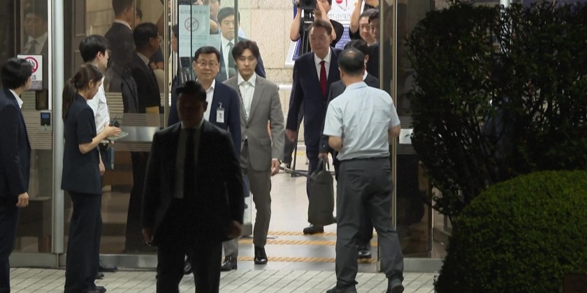 S.Korean court orders new arrest of ex-president Yoon