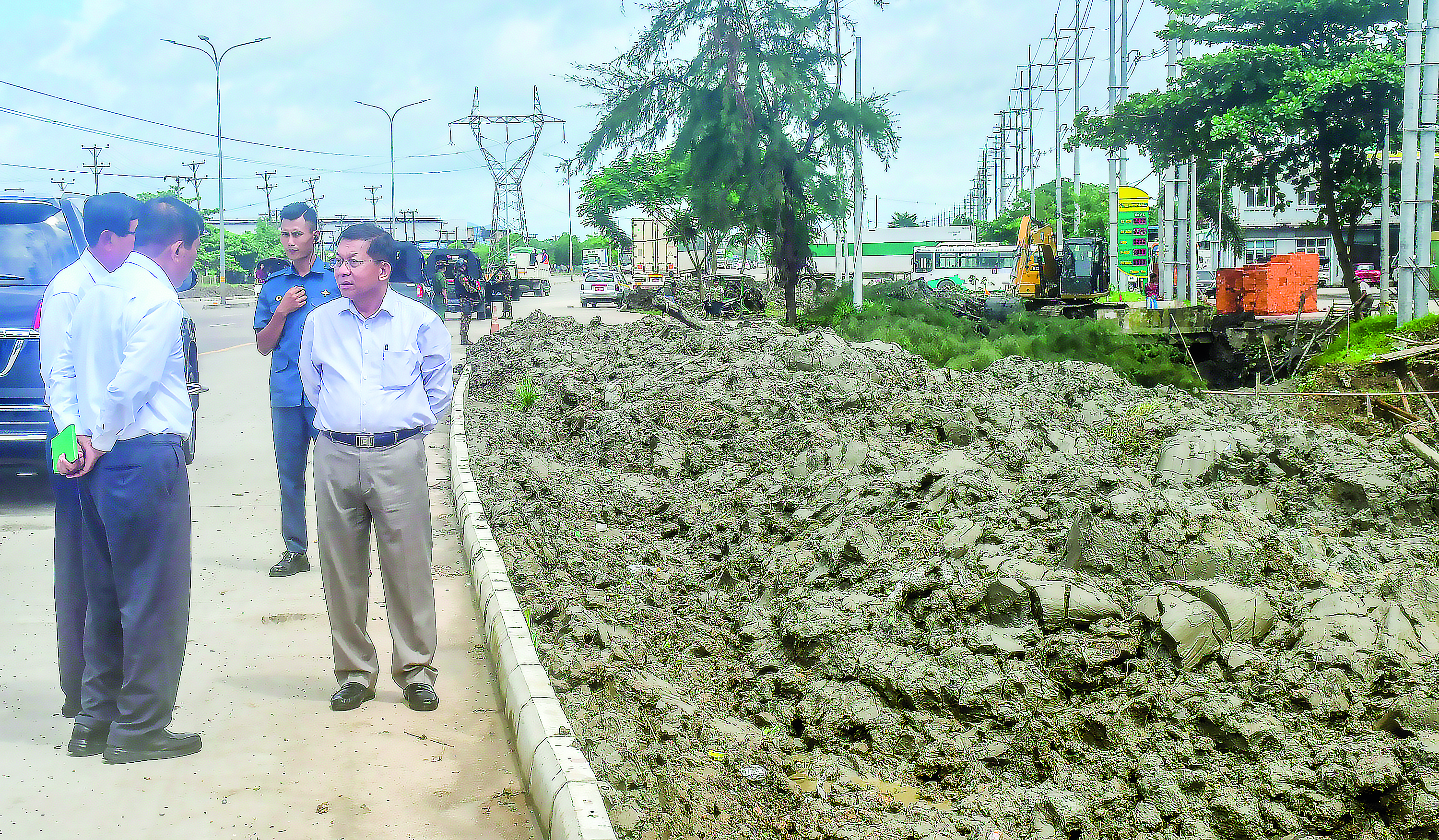 Yangon-Pathein Road to have upgraded drains along both sides
