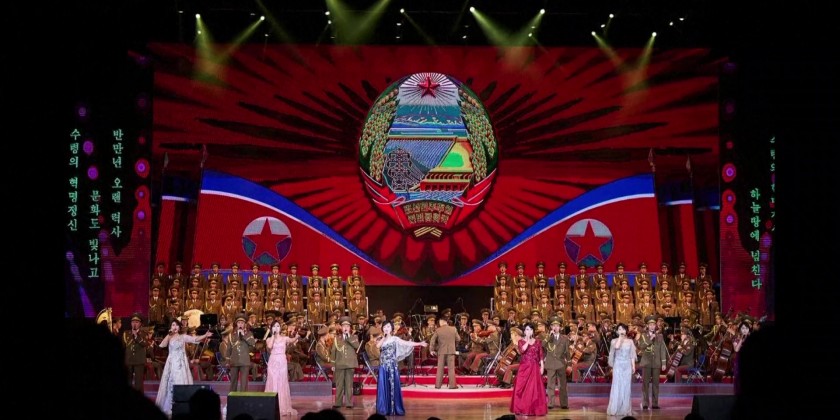 Russian Culture Minister in Pyongyang