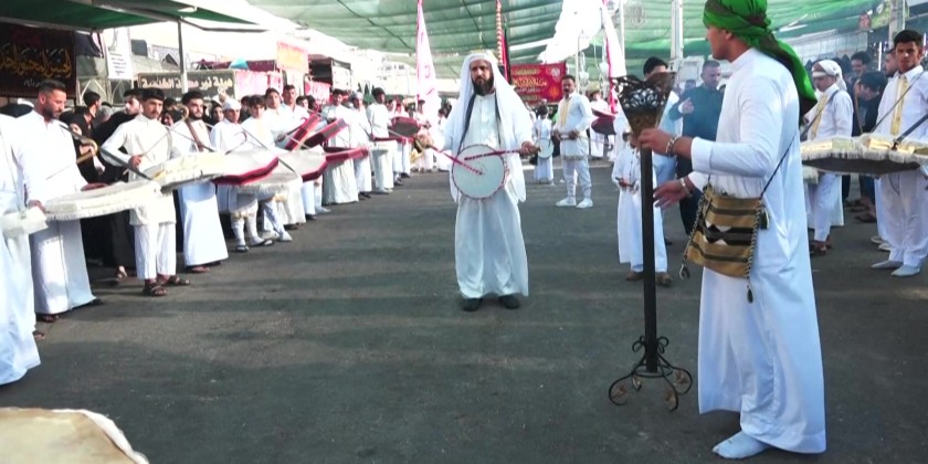 Shiite Muslims perform rituals in Iraq's Karbala ahead of Ashura