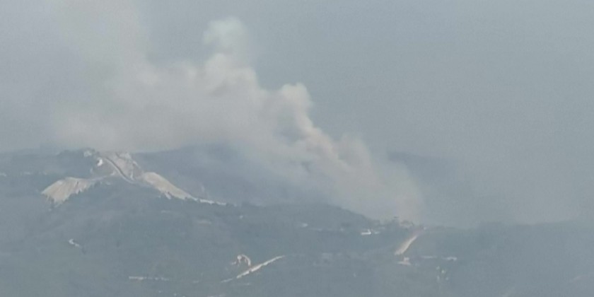 Syria battles wildfires for 10th day
