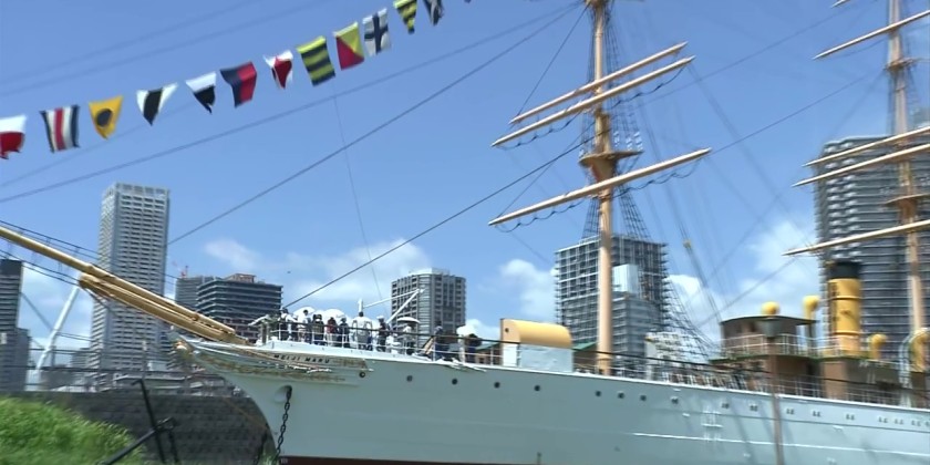 University in Tokyo showcases ship
