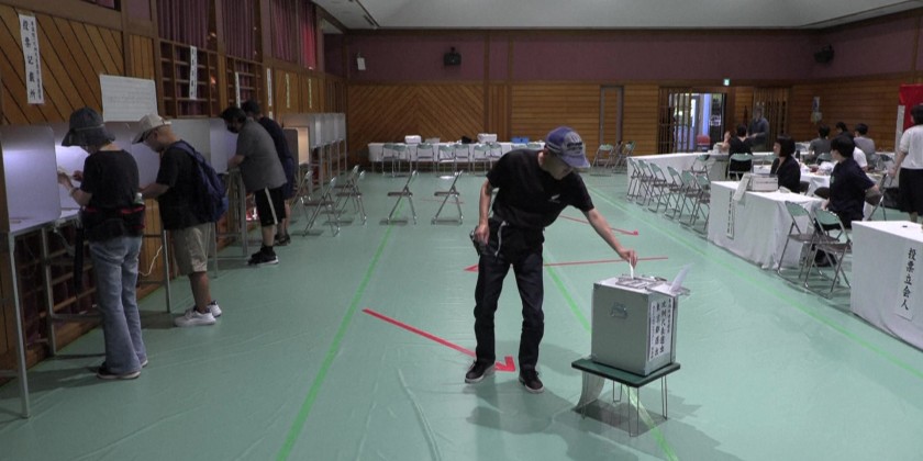Japan votes in Upper House election