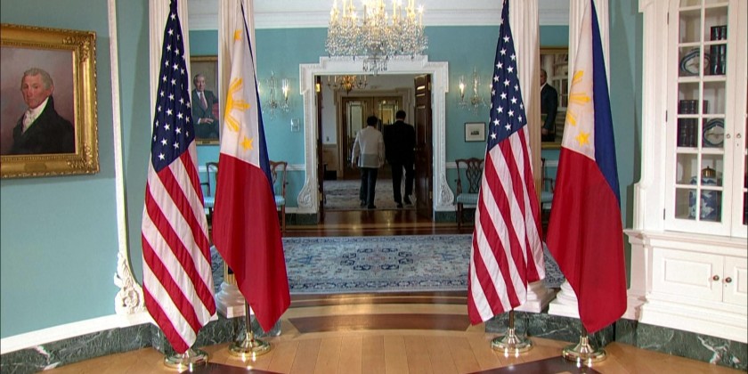 US Secretary of State Rubio meets with the Philippine President