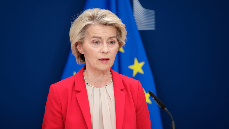Ursula von der Leyen က ယူကရိန်း၏ EU အဖွဲ့သို့ ဝင်ရောက်ခွင့်နှင့် ပတ်သက်၍ ဇီလန်စကီးကို သတိပေး 