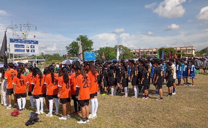နည်းပညာတက္ကသိုလ် (ကျောက်ဆည်) ၌ မိုးရာသီ ပါမောက္ခချုပ်ဖလား မေဂျာပေါင်းစုံ ဘောလုံးအားကစား ပြိုင်ပွဲကျင်းပ