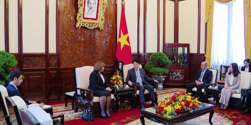 Viet Nam State President receives outgoing Egyptian Ambassador