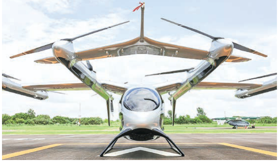 China-made tonne-class eVTOL delivered