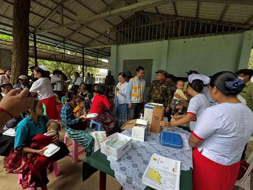 နောင်ချိုမြို့၌ ပြည်သူ့ဆေးရုံ ပြန်လည်ဖွင့်လှစ်၍ ကျန်းမာရေးစောင့်ရှောက်မှုလုပ်ငန်းများ ဆောင်ရွက်