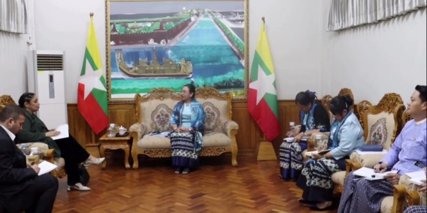 Enhancing Cooperation: Meeting with the Ambassador of Egypt to Myanmar