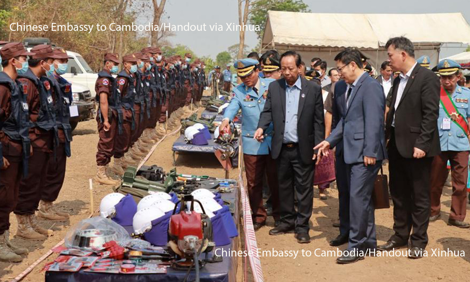 တရုတ်နိုင်ငံ၏ အကူအညီဖြင့် လုပ်ဆောင်လျက်ရှိသည့် မြေမြှုပ်မိုင်း ရှင်းလင်းရေး အစီအစဉ်က ကမ္ဘောဒီးယားပြည်သူ ၂.၆ သန်းကျော်အား အကျိုးပြုခဲ့ဟု ကမ္ဘောဒီးယား တာဝန်ရှိသူ ပြော