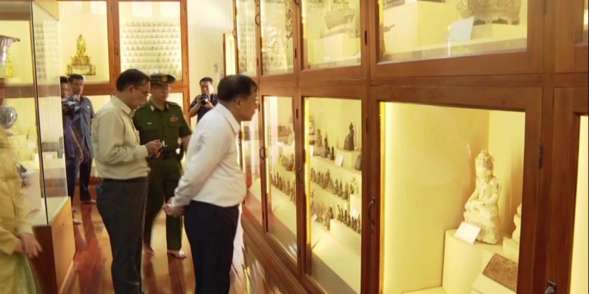 Pilgrim Tour: SSPC Chairman visits pagodas in Bago