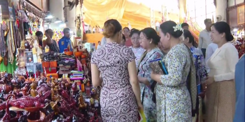 Pilgrim Tour: SSPC Chairman visits pagodas in Bago