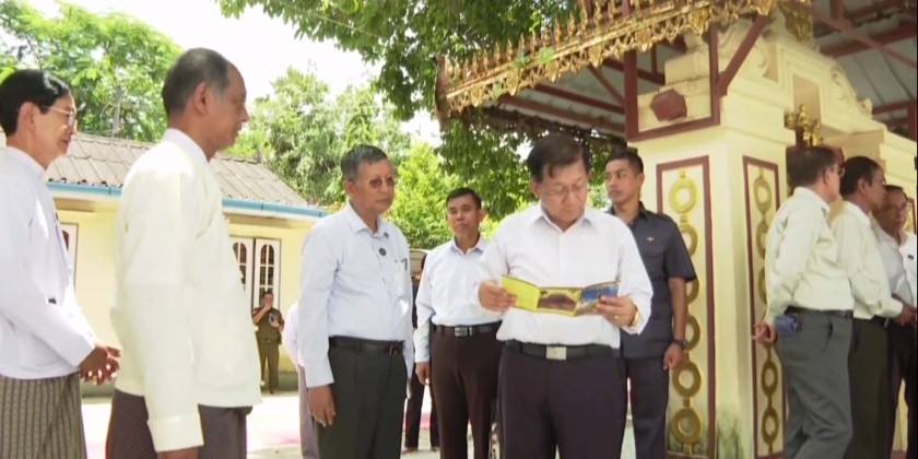 Pilgrim Tour: SSPC Chairman visits pagodas in Bago