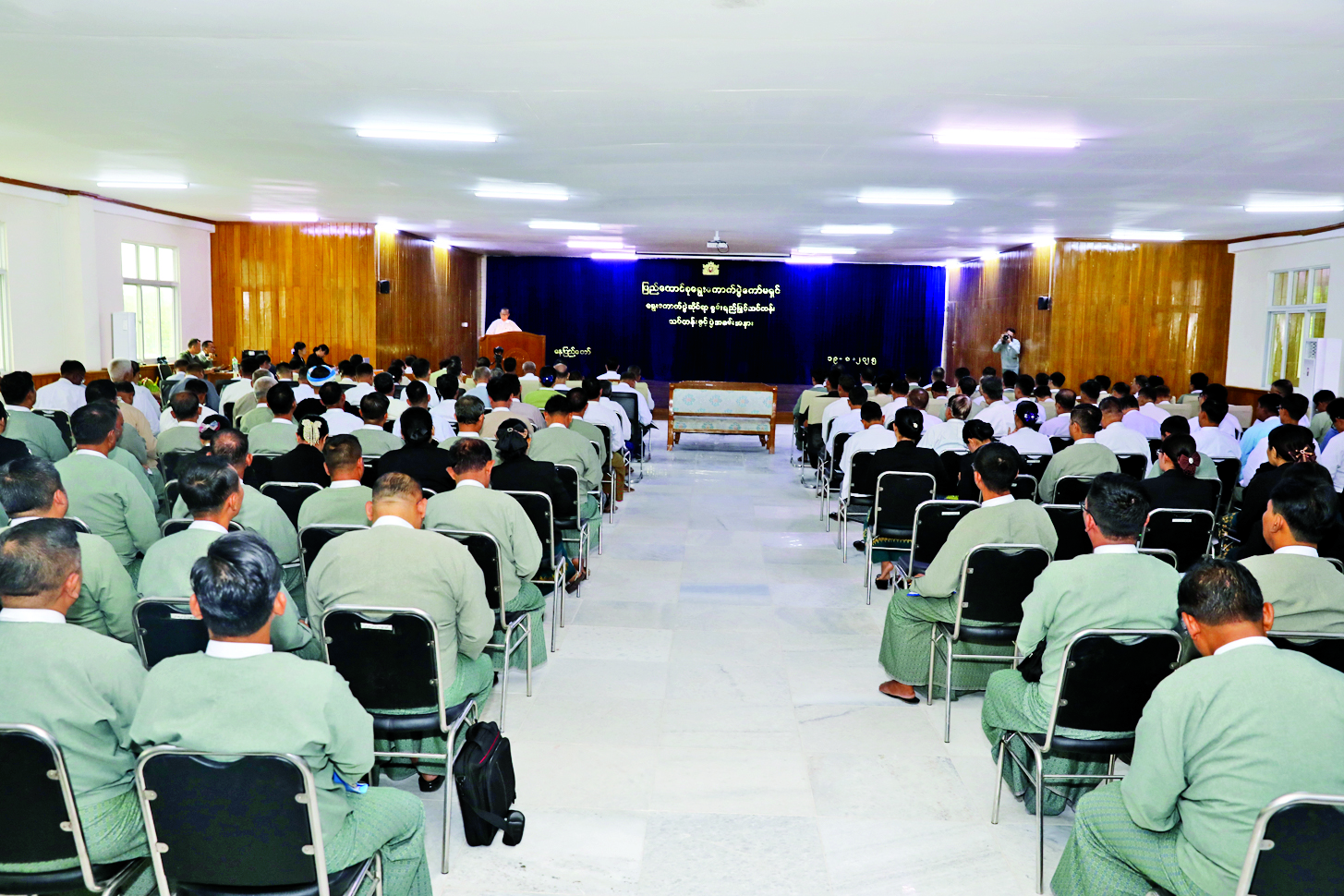 ပြည်ထောင်စုရွေးကောက်ပွဲကော်မရှင် ရွေးကောက်ပွဲဆိုင်ရာ စွမ်းရည်မြှင့်သင်တန်းဖွင့်ပွဲ အခမ်းအနားကျင်းပ