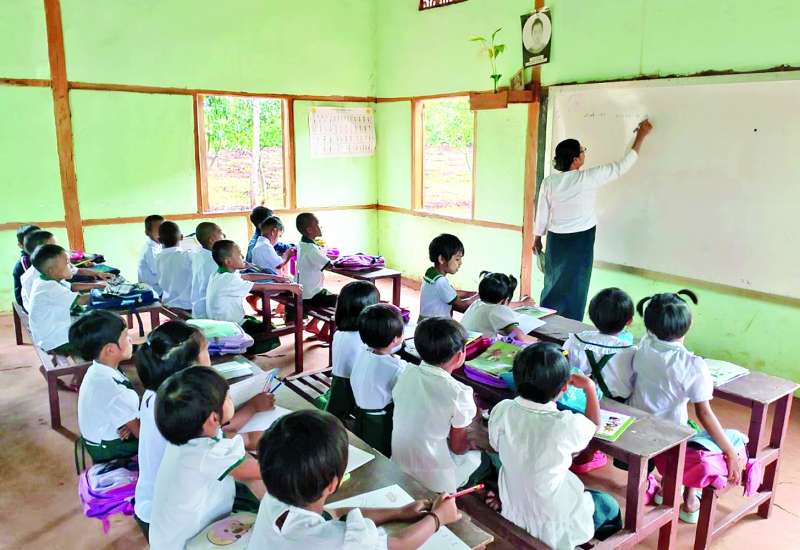 နောင်ချိုမြို့နယ်အတွင်းရှိ အခြေခံပညာကျောင်းများ၌ ကျောင်းသား ကျောင်းသူများ အေးချမ်းပျော်ရွှင်စွာ ပညာသင်ကြား၊ ပြည်သူ့ဆေးရုံကြီး၌ ကျန်းမာရေးစောင့်ရှောက်မှုလုပ်ငန်းများ ဆက်လက်ဆောင်ရွက်