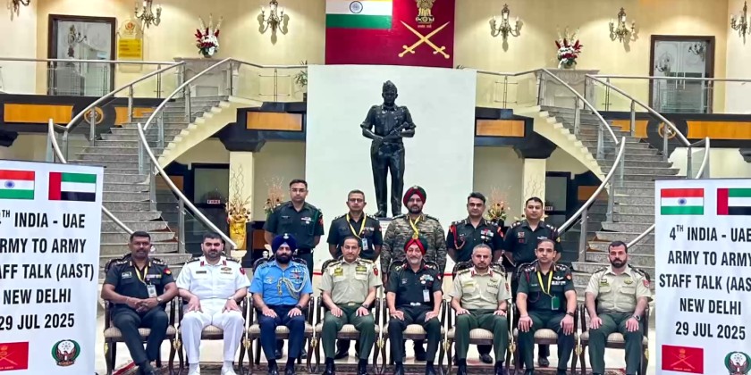 India–UAE strengthen defence ties