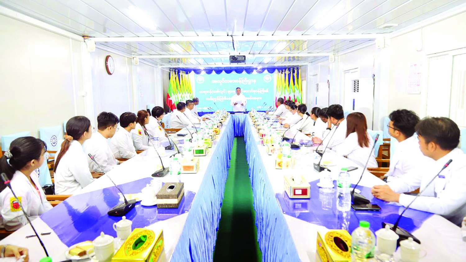 Newly Appointed Doctors: Meeting with new doctors assigned to SSB Clinics