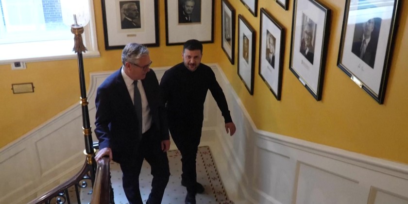 Starmer and Zelensky meet in London