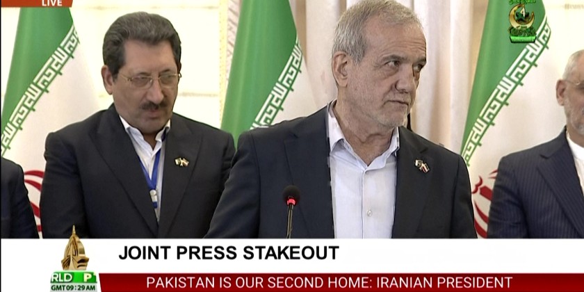 Pakistan, Iran agree to promote trade ties during Iranian state visit