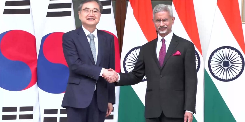 Dr. S Jaishankar holds talks with South Korean counterpart